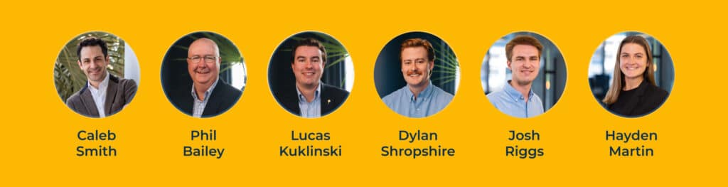 Image of the Drive team with their headshots and titles.