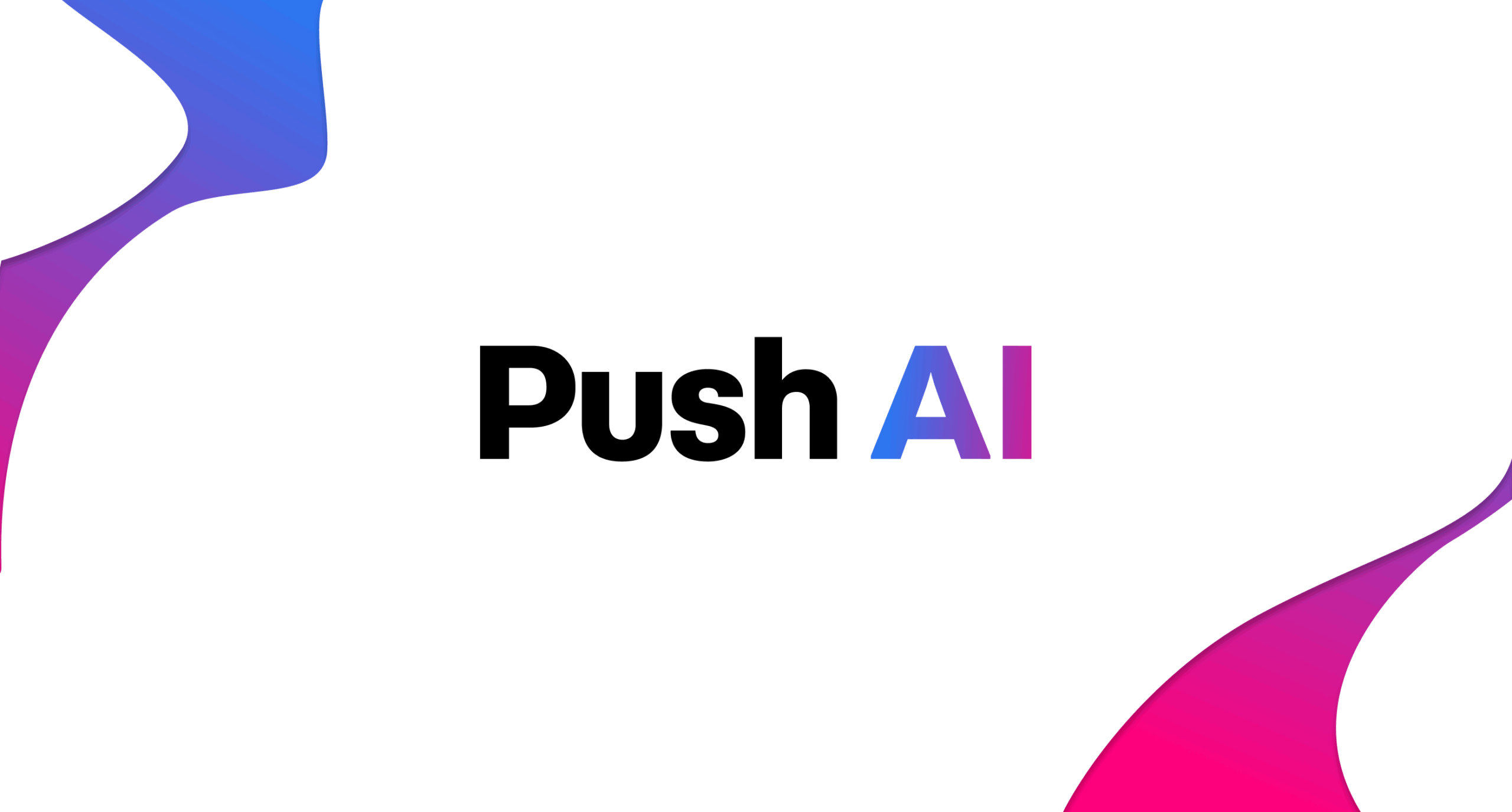Push AI logo and branding blog cover